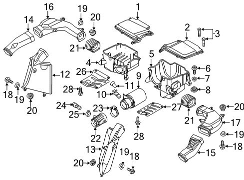 2015 Audi R8 Air Intake