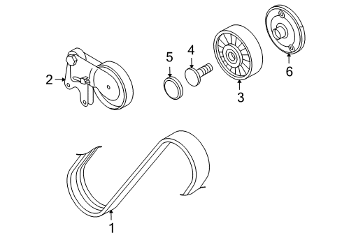 2005 Audi Allroad Quattro Belts & Pulleys