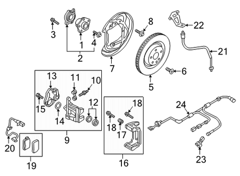 2023 Audi RS Q8 Parking Brake