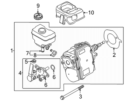 2021 Audi A8 Quattro Dash Panel Components Diagram 1