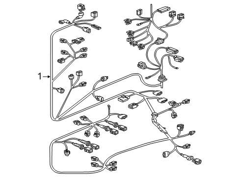 2015 Audi S7 Wiring Harness