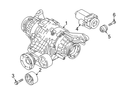 2021 Audi S4 Axle & Differential - Rear