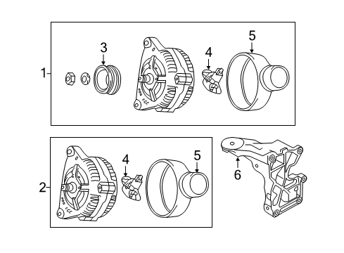 2012 Audi A8 Quattro Alternator