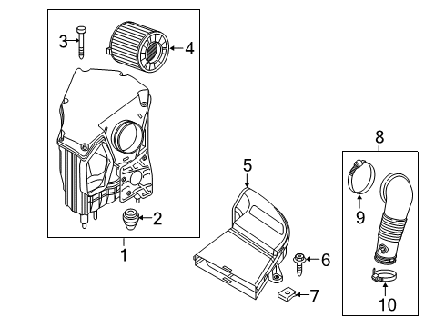 2019 Audi SQ5 Air Intake