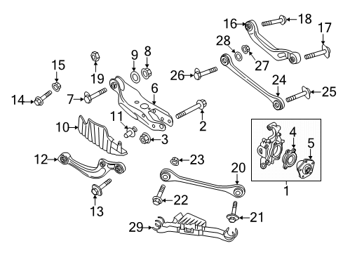 2022 Audi A5 Sportback Rear Suspension