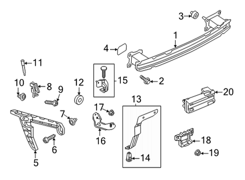 2022 Audi S5 Bumper & Components - Rear