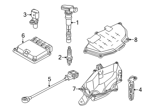 2014 Audi A6 Ignition System