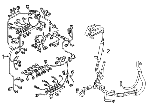 2015 Audi A8 Quattro Wiring Harness