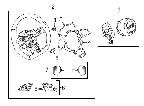 2017 Audi A4 Cruise Control System