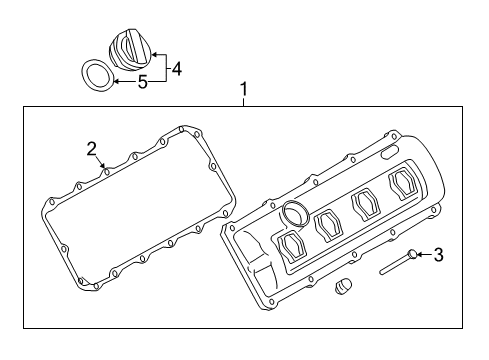 2010 Audi S5 Valve & Timing Covers