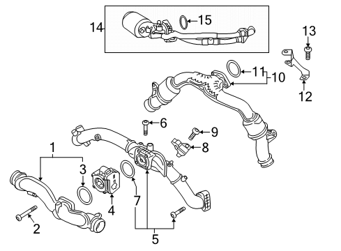 2020 Audi A8 Quattro Throttle Body