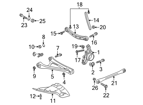 2009 Audi Q7 Rear Suspension