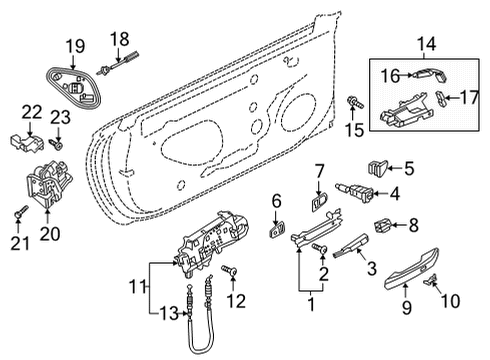 2022 Audi RS5 Sportback Front Door