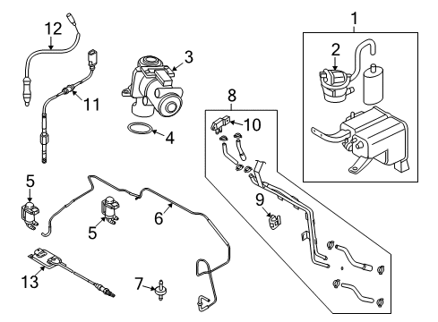 2009 Audi Q7 EGR System