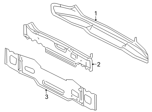 2007 Audi S4 Rear Body