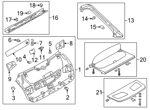 2023 Audi A7 Sportback Interior Trim - Lift Gate