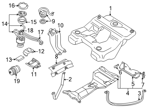 2005 Audi Allroad Quattro Fuel Supply