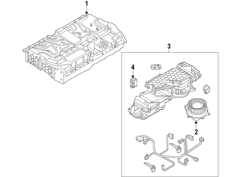 2014 Audi Q5 Battery, Cooling System