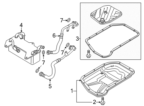 2012 Audi A8 Quattro Transaxle Parts