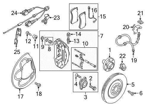 2015 Audi S7 Front Brakes