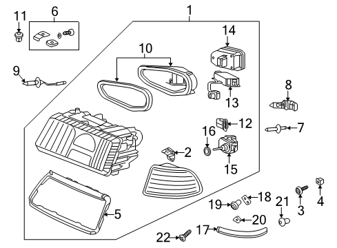 1999 Audi A8 Quattro Bulbs