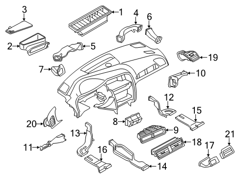 2015 Audi allroad Ducts