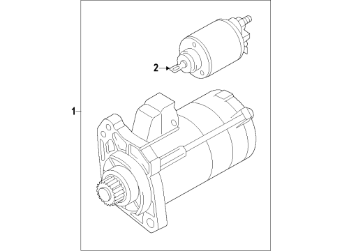 2013 Audi A7 Quattro Starter