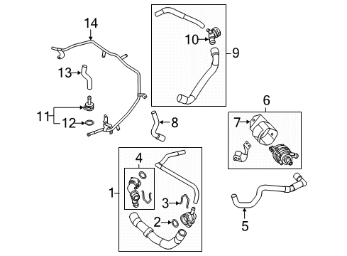 2022 Audi Q3 Hoses & Lines