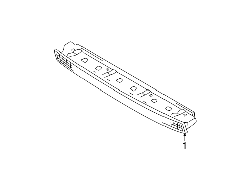 2002 Audi A4 Quattro High Mount Lamps