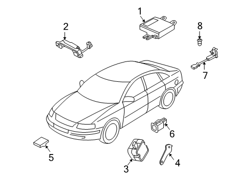 2002 Audi A4 Quattro Alarm System