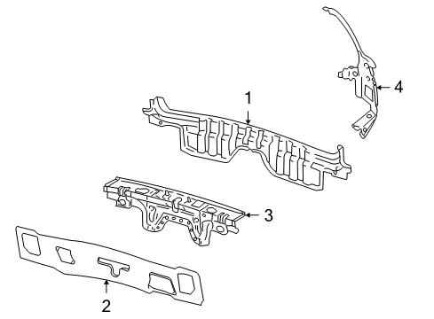 2005 Audi S4 Rear Body Diagram 4