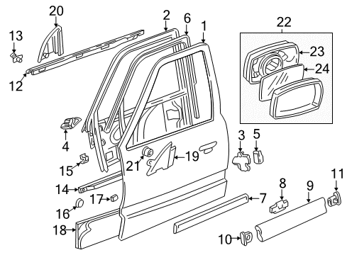 1994 Audi 90 Quattro Front Door