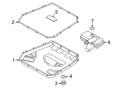 2015 Audi S4 Transaxle Parts