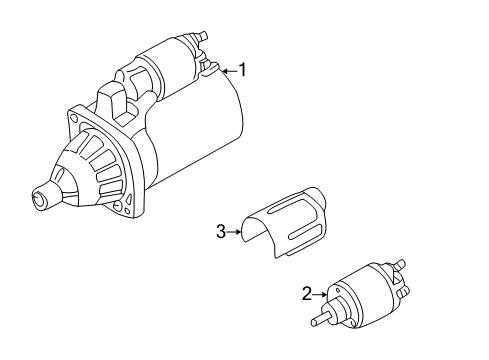 2005 Audi Allroad Quattro Starter