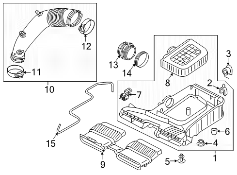 2023 Audi Q7 Air Intake