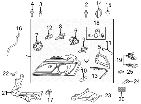 2011 Audi A5 Bulbs