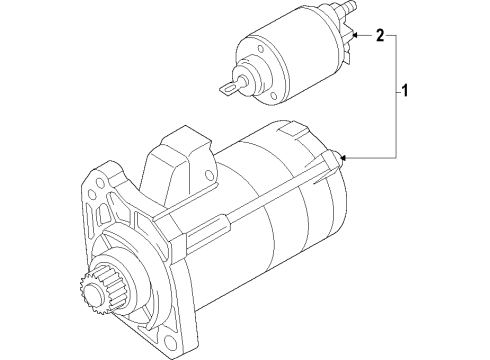 2014 Audi A6 Starter