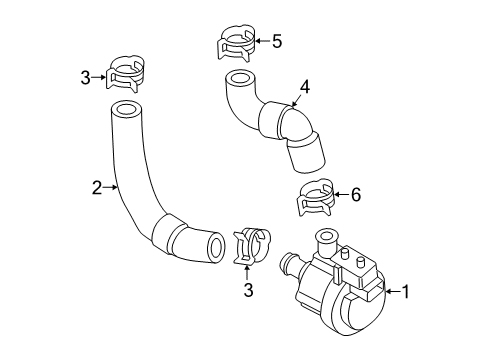 2015 Audi A3 Water Pump Diagram 6