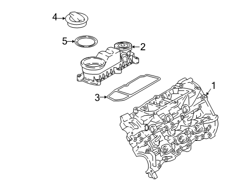 2020 Audi S5 Sportback Valve & Timing Covers