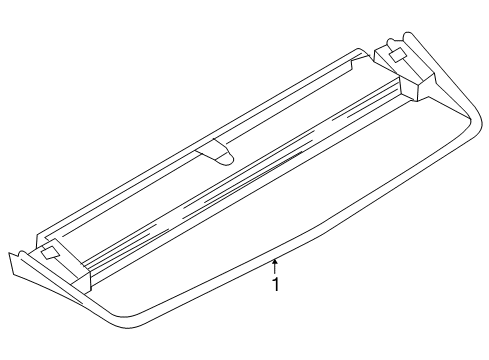 2010 Audi S5 High Mount Lamps