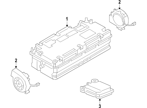 2023 Audi A7 Sportback Hybrid Components, Battery, Cooling System