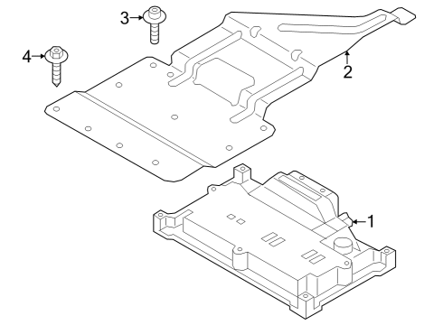 2024 Audi Q8 e-tron Electrical Components Diagram 6