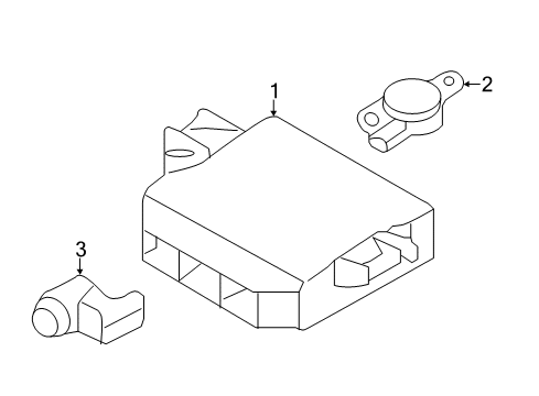 2019 Audi A3 Electrical Components Diagram 7