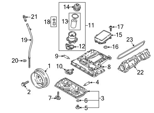 2019 Audi SQ5 Intake Manifold