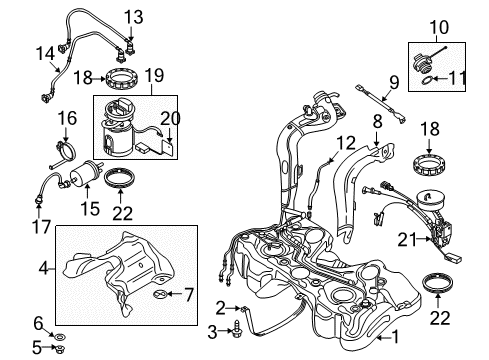 2010 Audi TT Quattro Fuel Supply