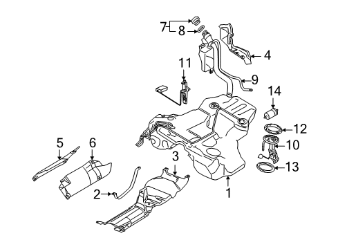 2004 Audi S4 Fuel Supply