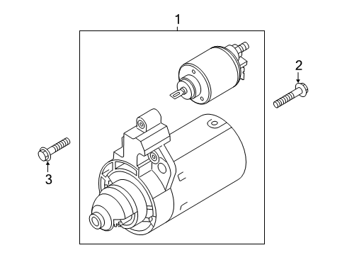 2020 Audi A6 Quattro Starter