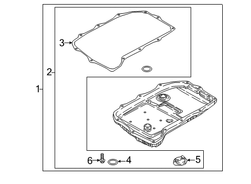 2022 Audi S5 Transaxle Parts