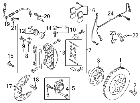 2013 Audi RS5 Anti-Lock Brakes