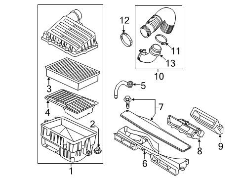 2022 Audi Q3 Air Intake